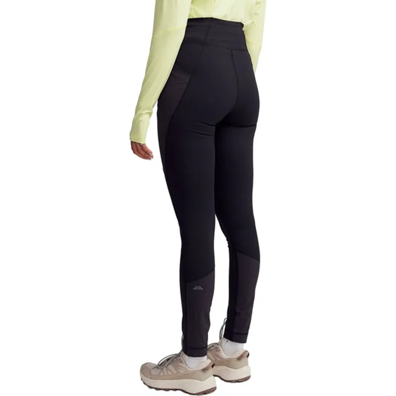 Kathmandu Ridge Women's Hybrid Leggings in Black Stingray-2