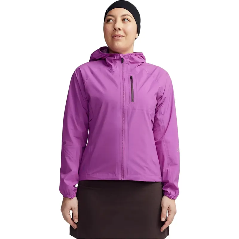 Kathmandu Seeker 2.5L Women's Rain Jacket in Vivid Purple