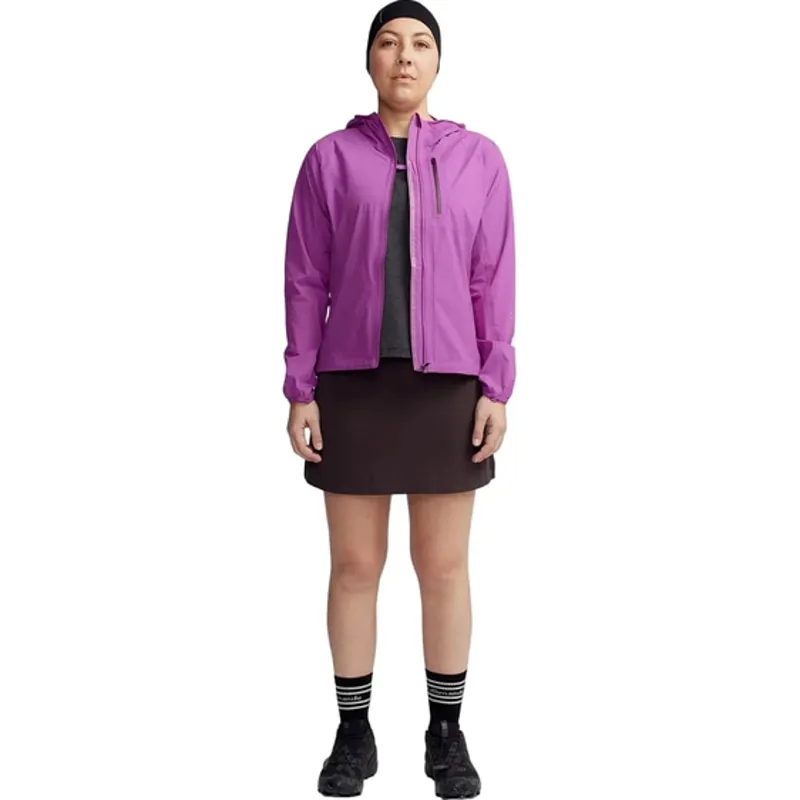 Kathmandu Seeker 2.5L Women's Rain Jacket in Vivid Purple-1