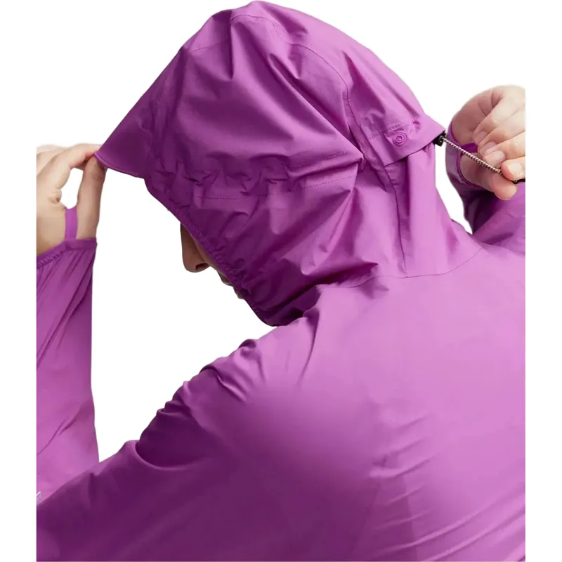 Kathmandu Seeker 2.5L Women's Rain Jacket in Vivid Purple-5