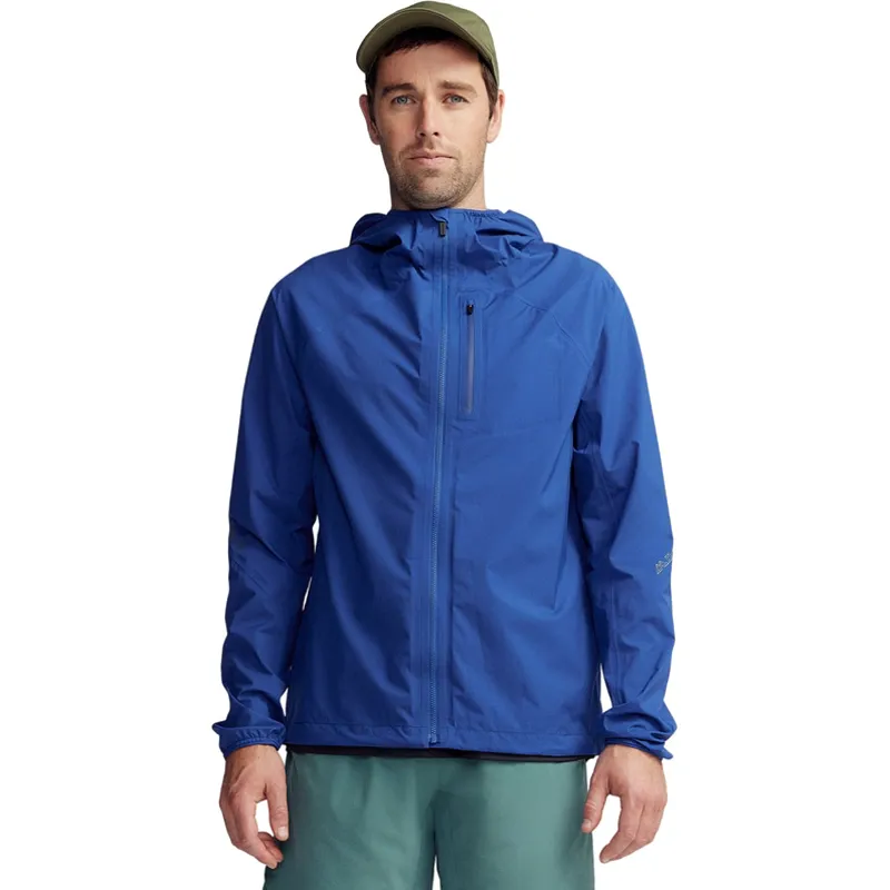 Kathmandu Seeker Men's 2.5L Rain Jacket in Bright Navy