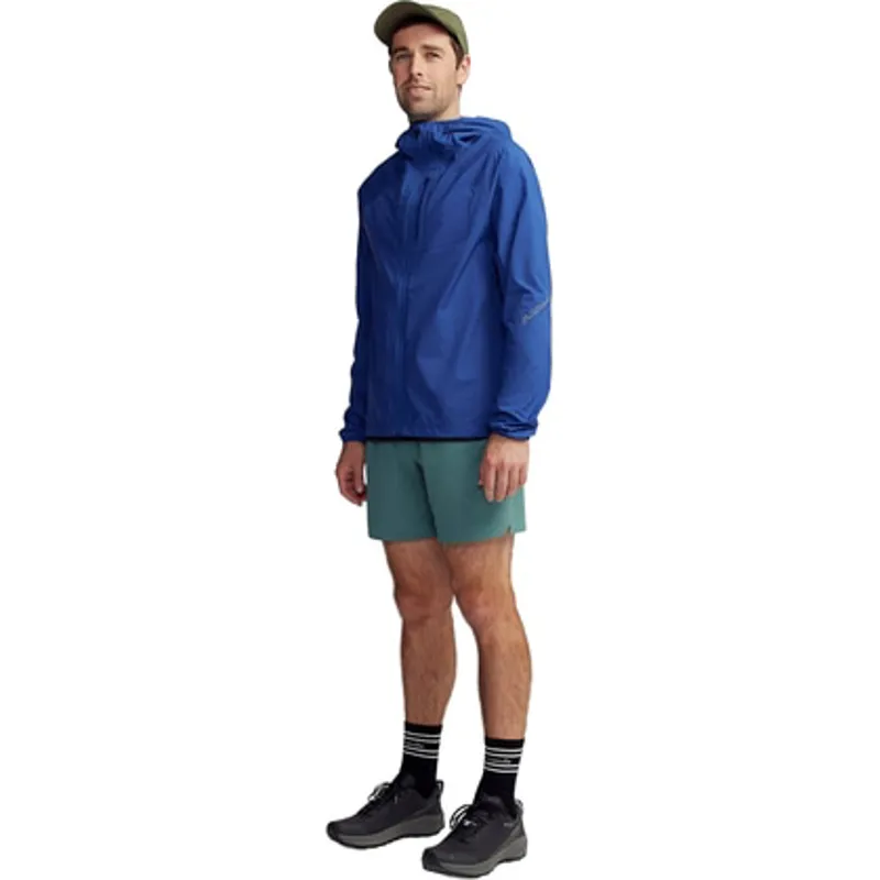 Kathmandu Seeker Men's 2.5L Rain Jacket in Bright Navy-1