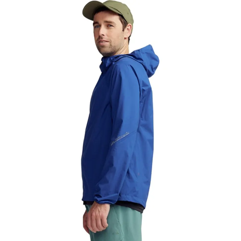 Kathmandu Seeker Men's 2.5L Rain Jacket in Bright Navy-2
