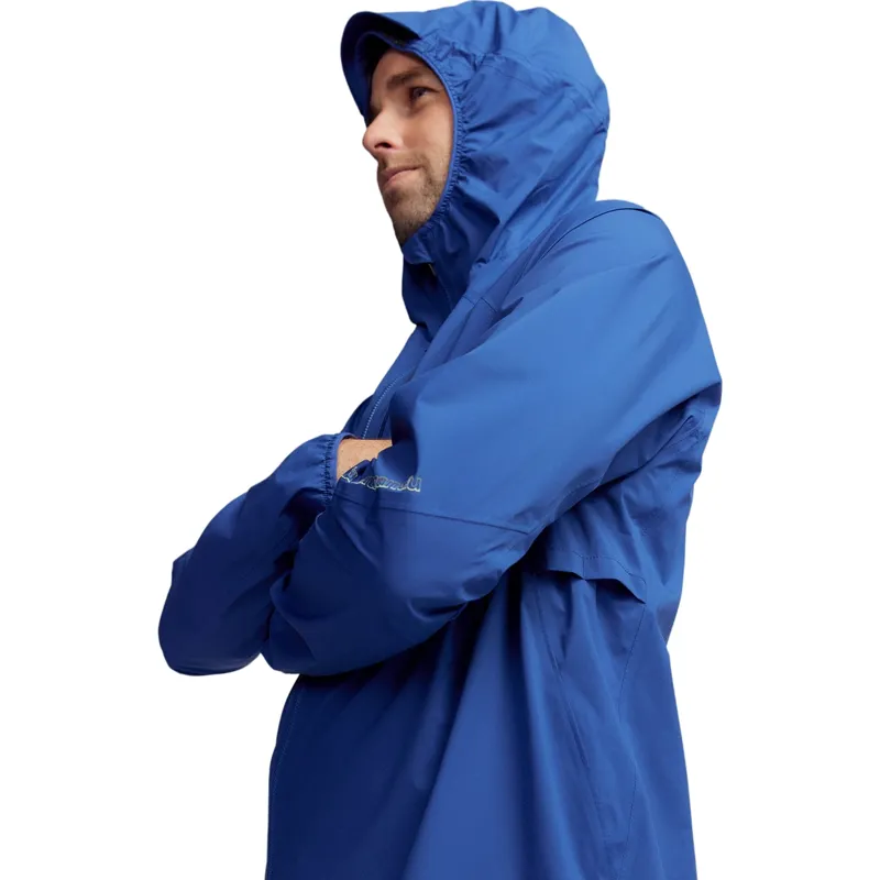 Kathmandu Seeker Men's 2.5L Rain Jacket in Bright Navy-6