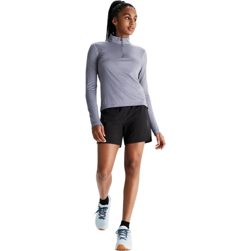 Kathmandu Seeker Women's 5 inch Shorts in Black Stingray-2