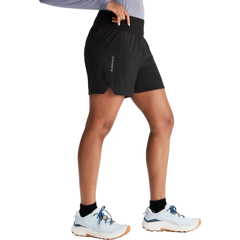 Kathmandu Seeker Women's 5 inch Shorts in Black Stingray-3