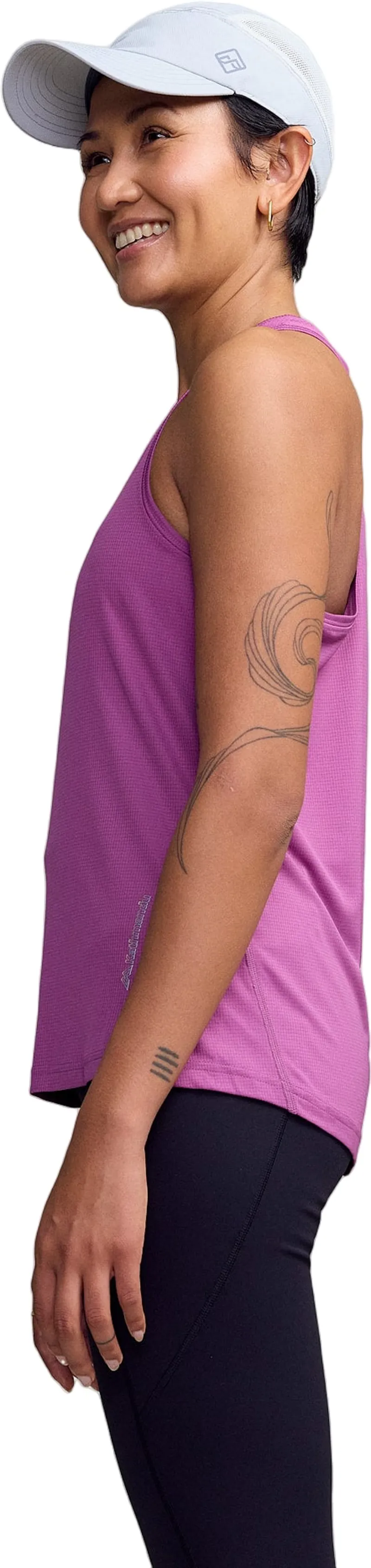 Kathmandu Seeker Women's Tank Top in Washed Berry-1