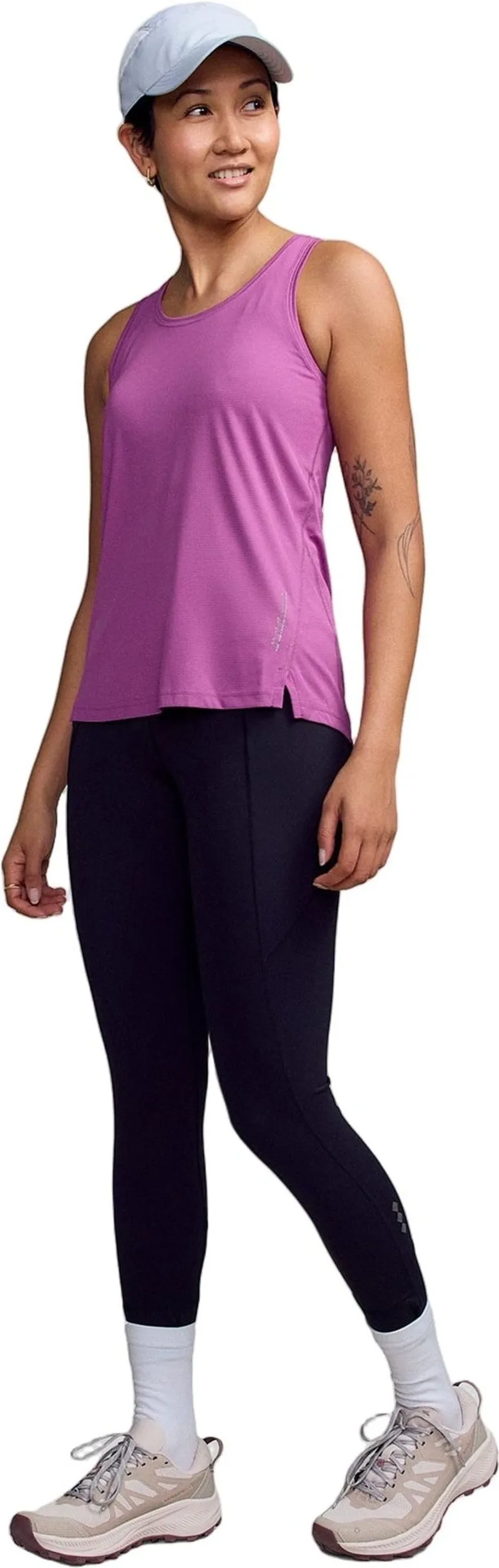 Kathmandu Seeker Women's Tank Top in Washed Berry-3