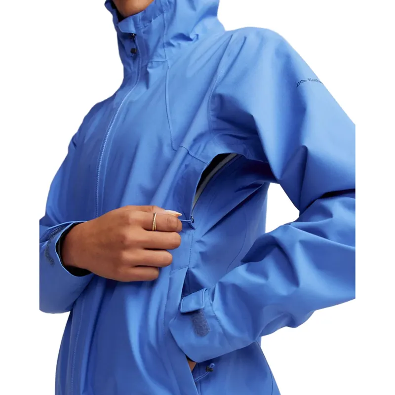 Kathmandu Trailhead Stretch 2.5L Women's Rain Jacket in Dark Peri-3