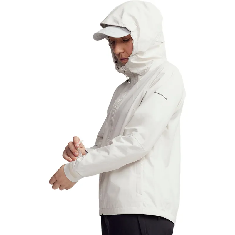 Kathmandu Trailhead Stretch 2.5L Women's Rain Jacket in Shroom-2