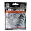 Lock Laces in Solid Grey