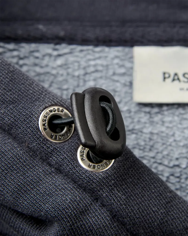 Passenger Mens Boundless Relaxed Fit Hoodie in Faded Black-2