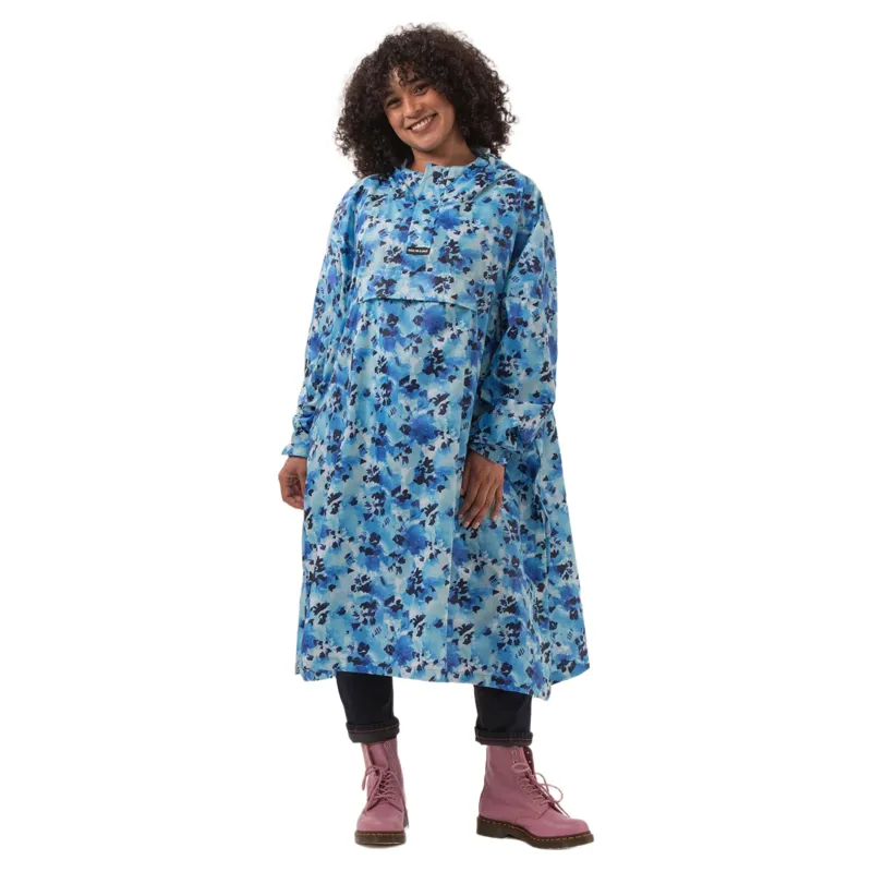 Mac In A Sac Festival Poncho in Blue Daze