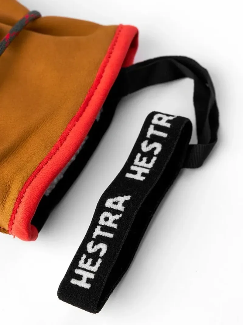 Hestra Wakayama 5-finger Ski Gloves in Cork / Brown-6