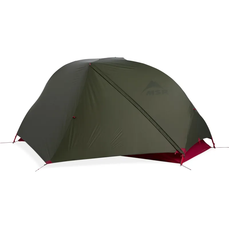 MSR Hubba Hubba Bikepack 1-Person Tent in Green
