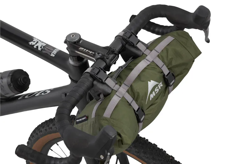 MSR Hubba Hubba Bikepack 1-Person Tent in Green-11