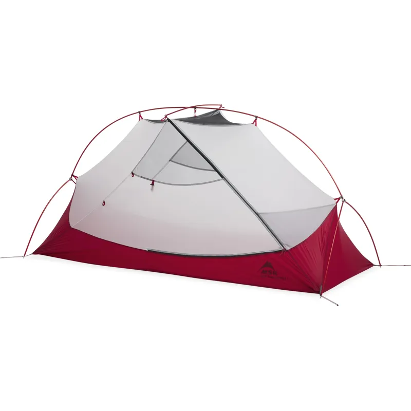 MSR Hubba Hubba Bikepack 1-Person Tent in Green-2