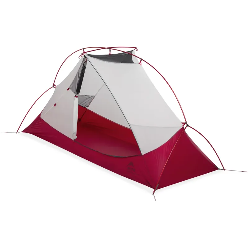 MSR Hubba Hubba Bikepack 1-Person Tent in Green-4