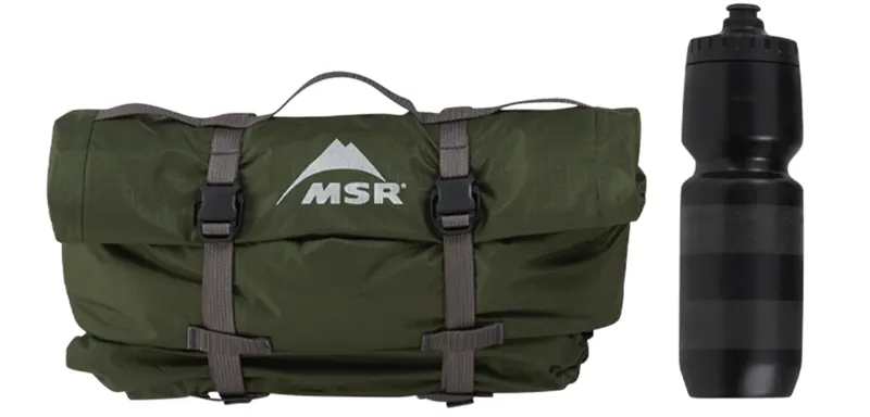 MSR Hubba Hubba Bikepack 1-Person Tent in Green-6