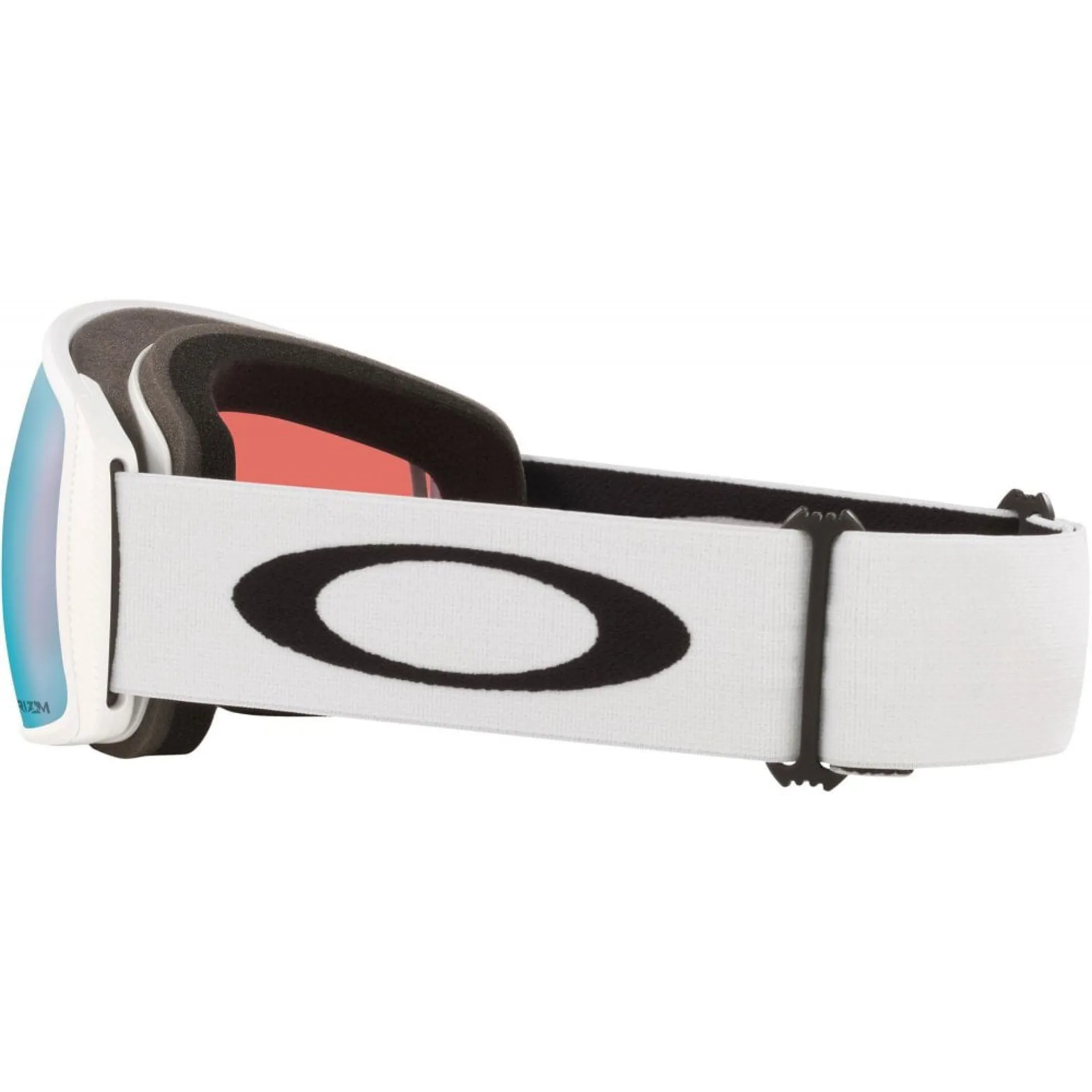 Oakley Target Line Large in Matte White with Fire Iridium Lens