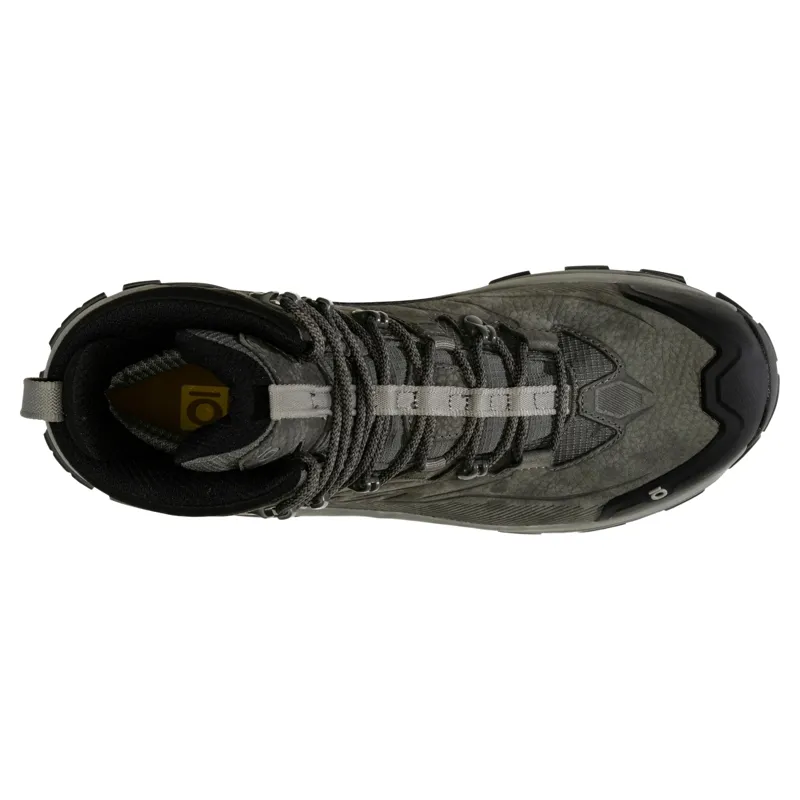 Oboz Mens Bridger Ridge Mid GTX Waterproof Hiking Boots UK 8.5 in Gunmetal / Black-3