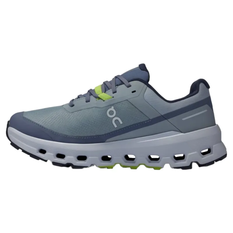 On Womens Cloudvista 2 Waterproof Trail Shoes in Mist / Heather