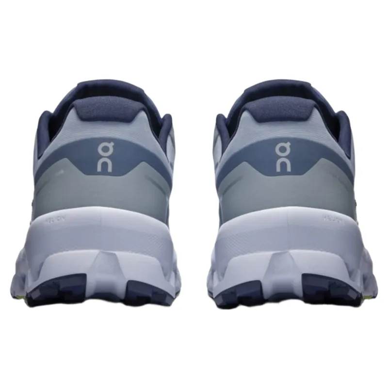 On Womens Cloudvista 2 Waterproof Trail Shoes in Mist / Heather-2