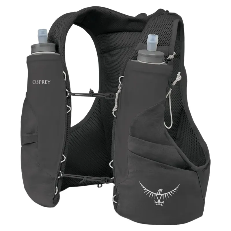 Osprey Duro 6 Run Hydration Vest with Flasks in Black