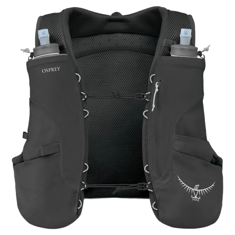 Osprey Duro 6 Run Hydration Vest with Flasks in Black-1