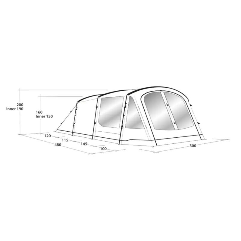 Outwell Springwood 5 Tent-2