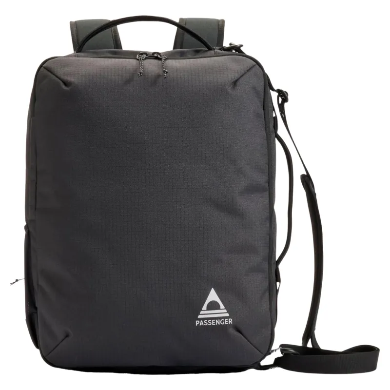 Passenger Atlas 18L Recycled Backpack Duffel in Black