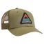 Passenger Elements Core Trucker Triangle Patch Cap in Khaki