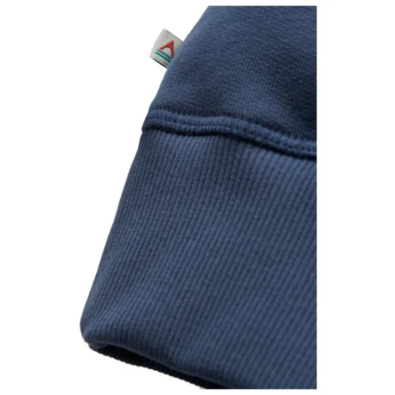 Passenger Mens Escapism Recycled Cotton Hoodie in Rich Navy-6