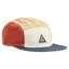 Passenger Fixie Organic 5 Panel Cap 2 in Blue Navy / Dark Rust