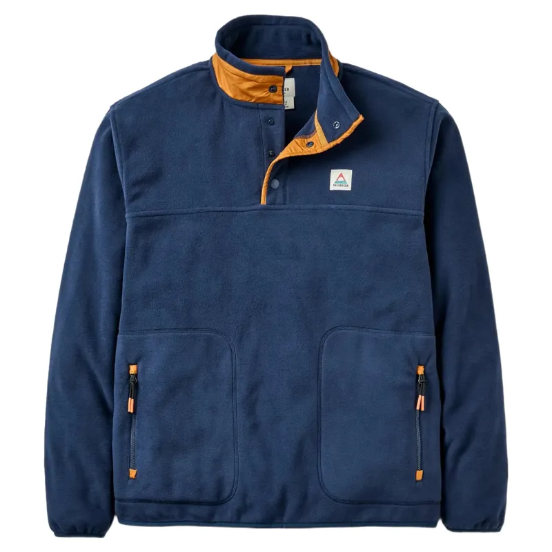 Passenger Men's Dusk Recycled Polartec Fleece in Rich Navy