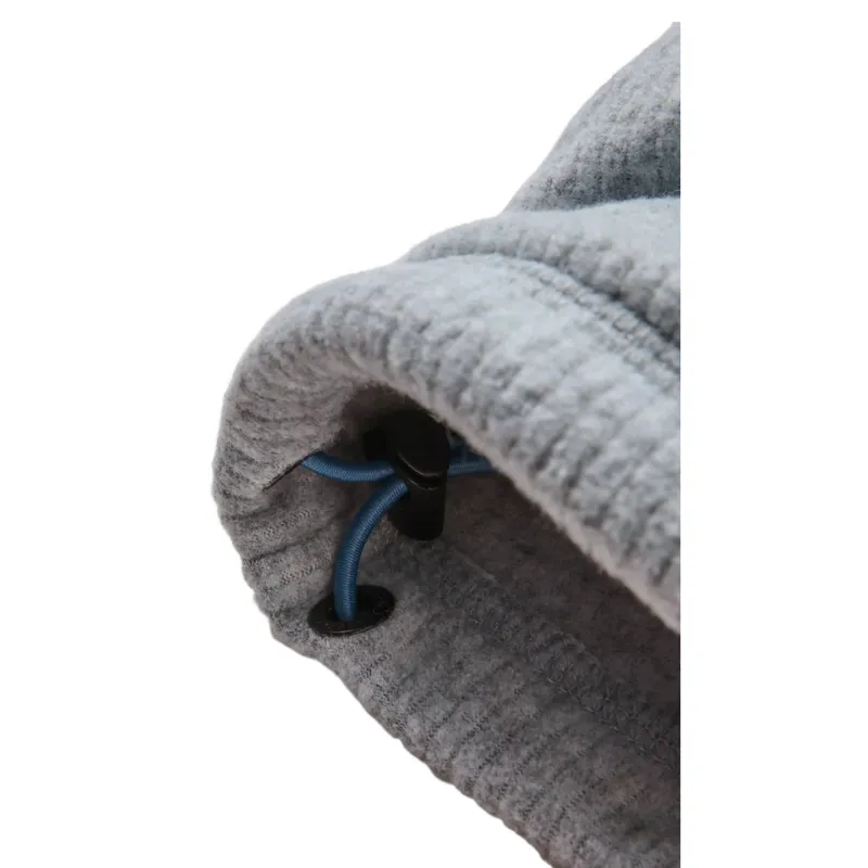 Passenger Men's Forestscape Recycled Fleece Hoodie in Grey Marl-8