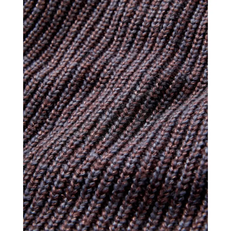 Passenger Mens Fog Recycled Knitted Jumper in Charcoal-4