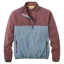 Passenger Mens Set Off Recycled Polar 1/2 Zip Fleece 2 in Brambleberry / Stormy Blue