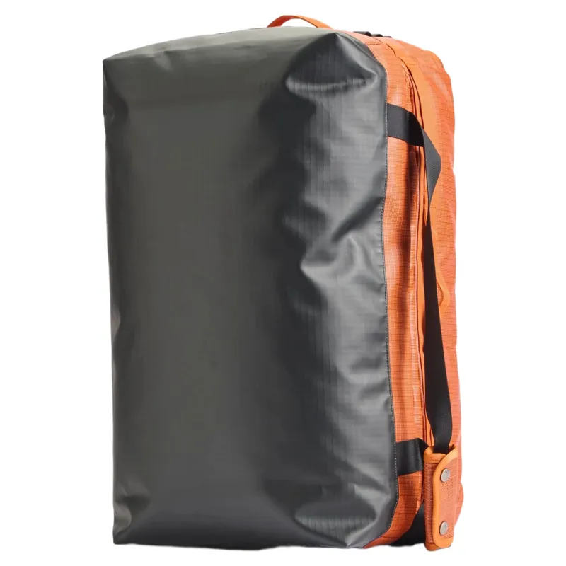 Passenger Roamer Recycled 60L Split Duffel Bag in Sunrise Orange-5