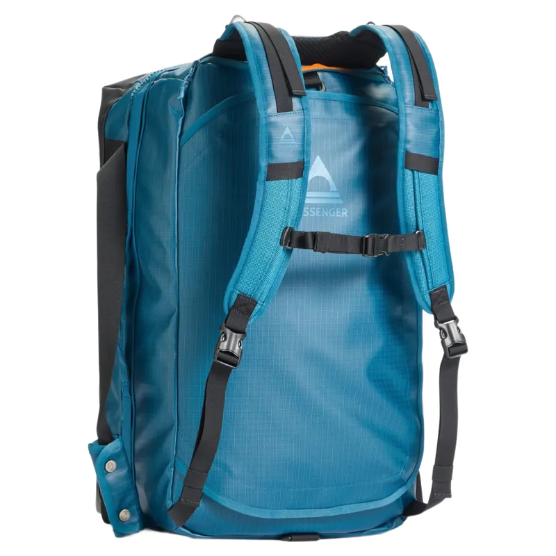 Passenger Roamer Recycled 60L Split Duffel Bag in Tidal Blue-3