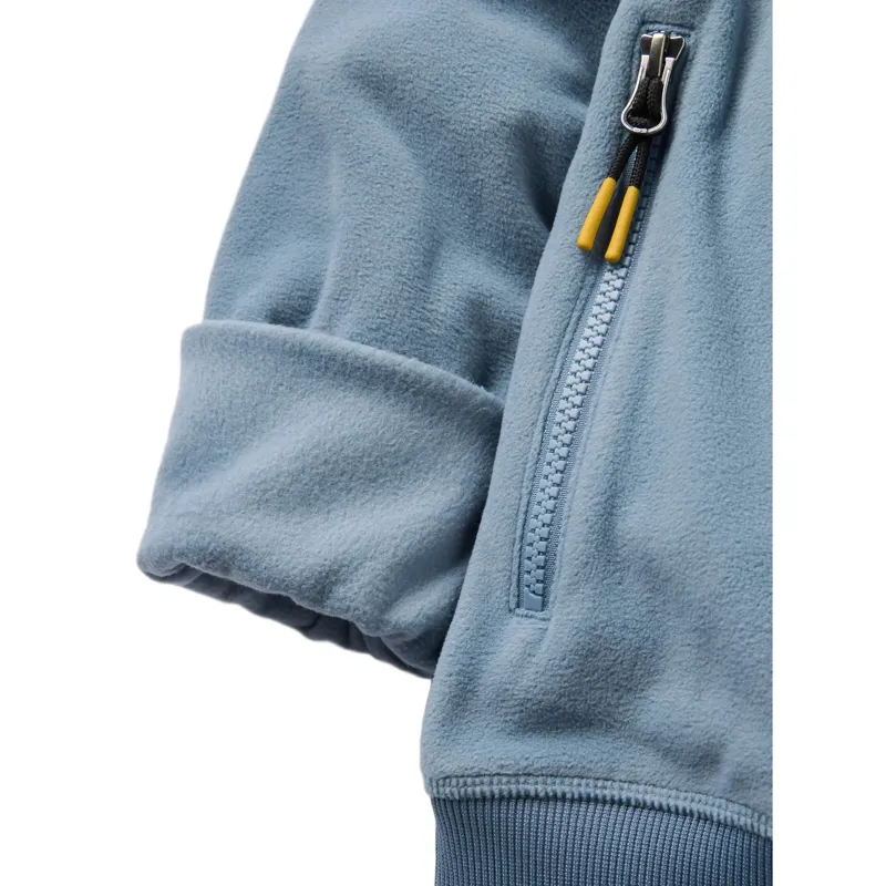 Passenger Women's Ayla Micro Polartec Crew Fleece in Stormy Blue-4