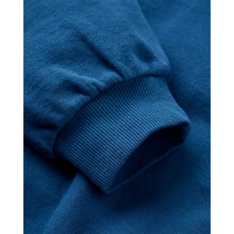 Passenger Womens Lost Patch Relaxed Fit Sweatshirt in Blue Navy-4