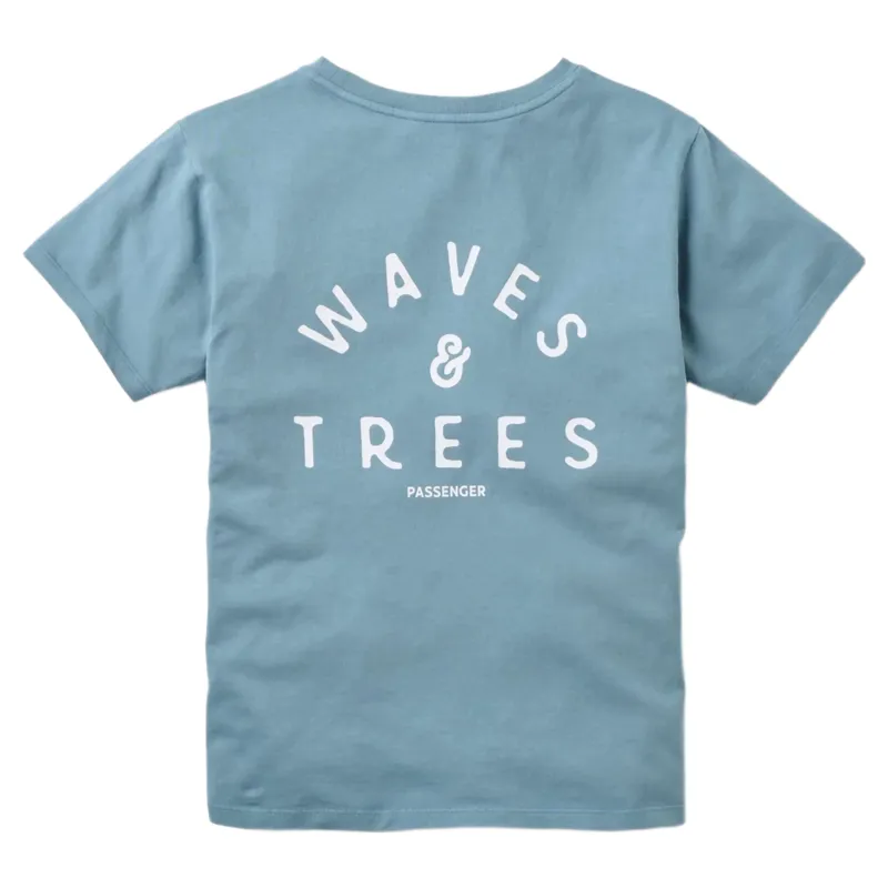 Passenger Womens Penida T-Shirt in Stormy Blue-1
