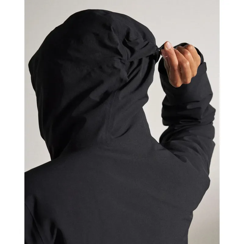 Passenger Womens Telluride Recycled Waterproof Parka in Black-6