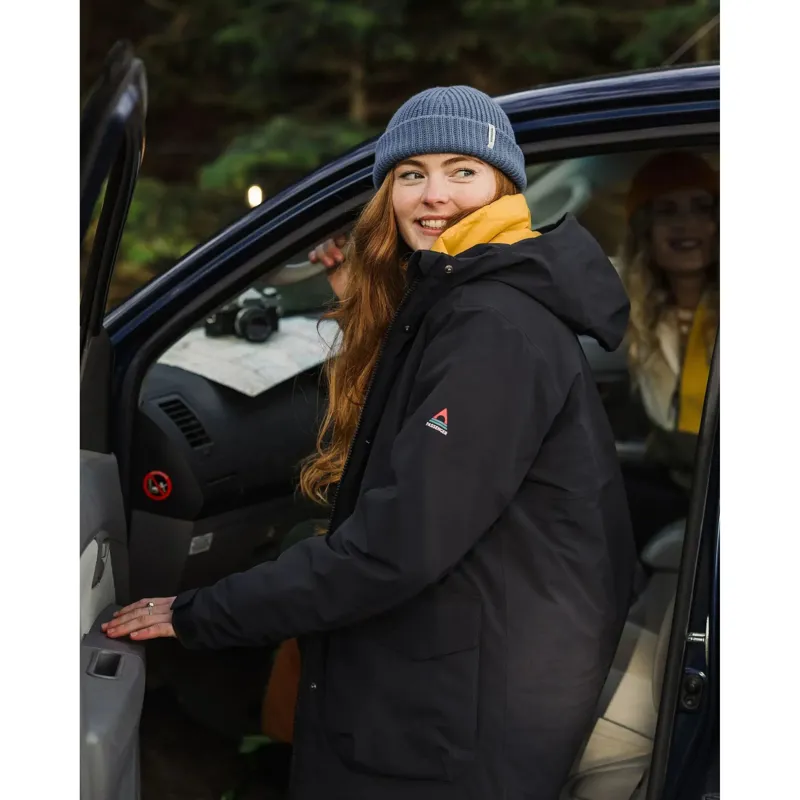Passenger Womens Telluride Recycled Waterproof Parka in Black-5