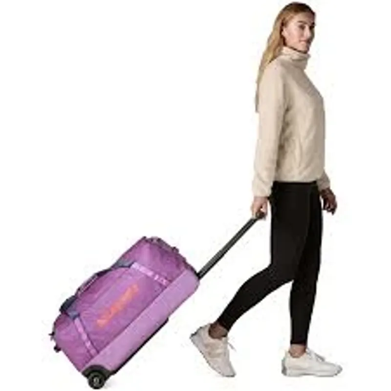 Patagonia Black Hole Wheeled Duffel 70L in Brisk Purple-2