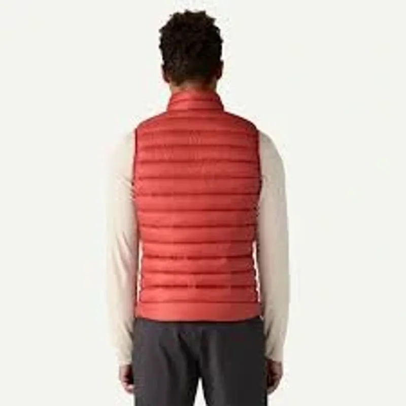 Patagonia Mens Down Sweater Vest in Amanita Red-1