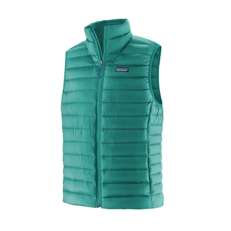 Patagonia Mens Down Sweater Vest in Subtidal Blue-2