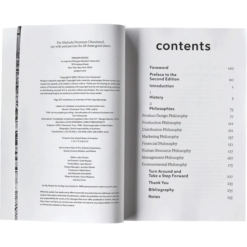 Patagonia Let My People Go Surfing Revised Edition Paperback Book-2