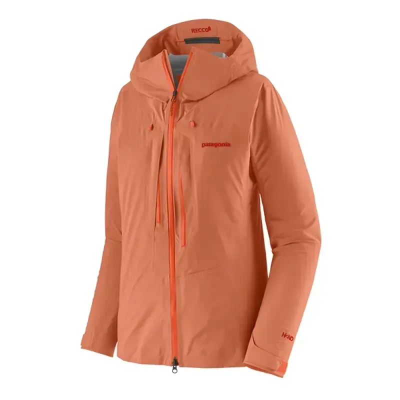 Patagonia Womens M10 Storm Jacket in Orange Peel-2